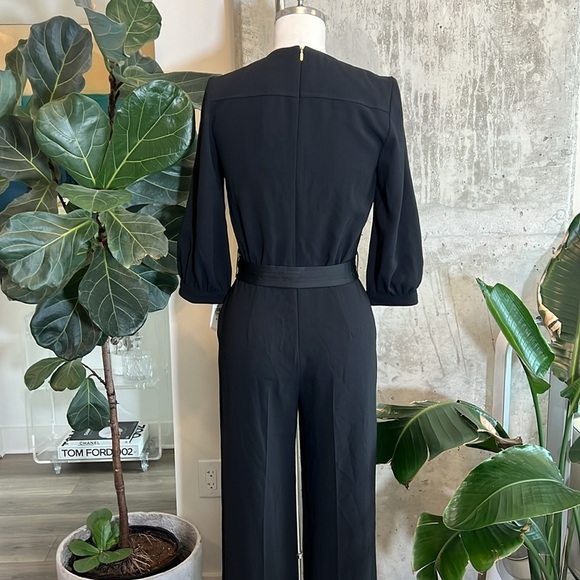 Trina Turk Jumpsuit Black Sz 0 - Picture 7 of 10